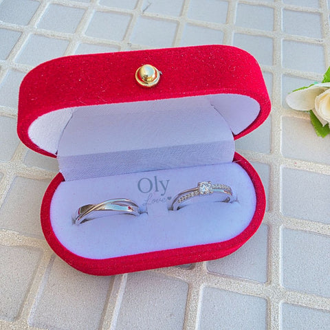 Image of Anillos de Promesa AMOR INFINITO - Plata ley 925