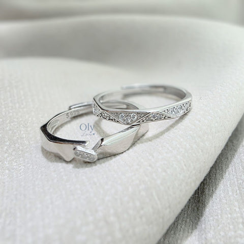 Image of Anillos de Promesa UNION DE ALMAS - Plata ley 925