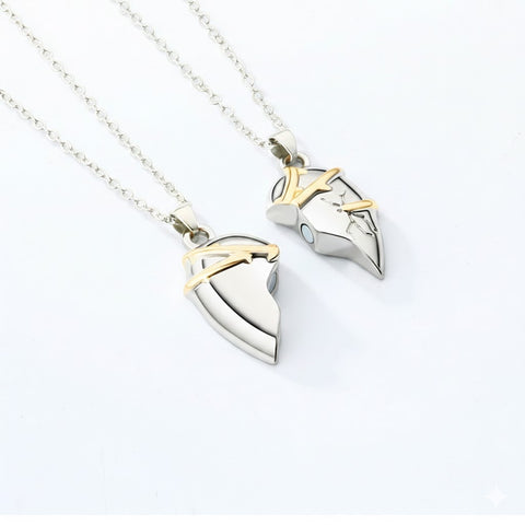 Image of COLLAR CORAZON MAGNETICO RAICES