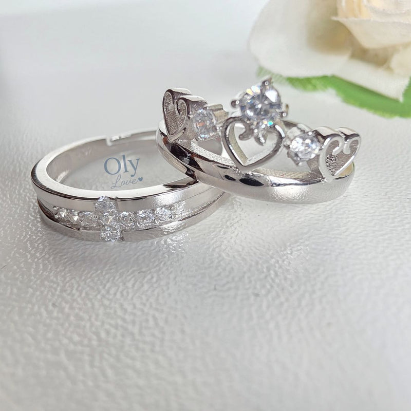 Anillos de Promesa REINO DE AMOR - Plata ley 925