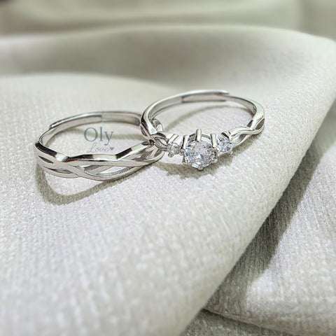 Image of Anillo de Promesa AMOR INFINITO - Plata ley 925