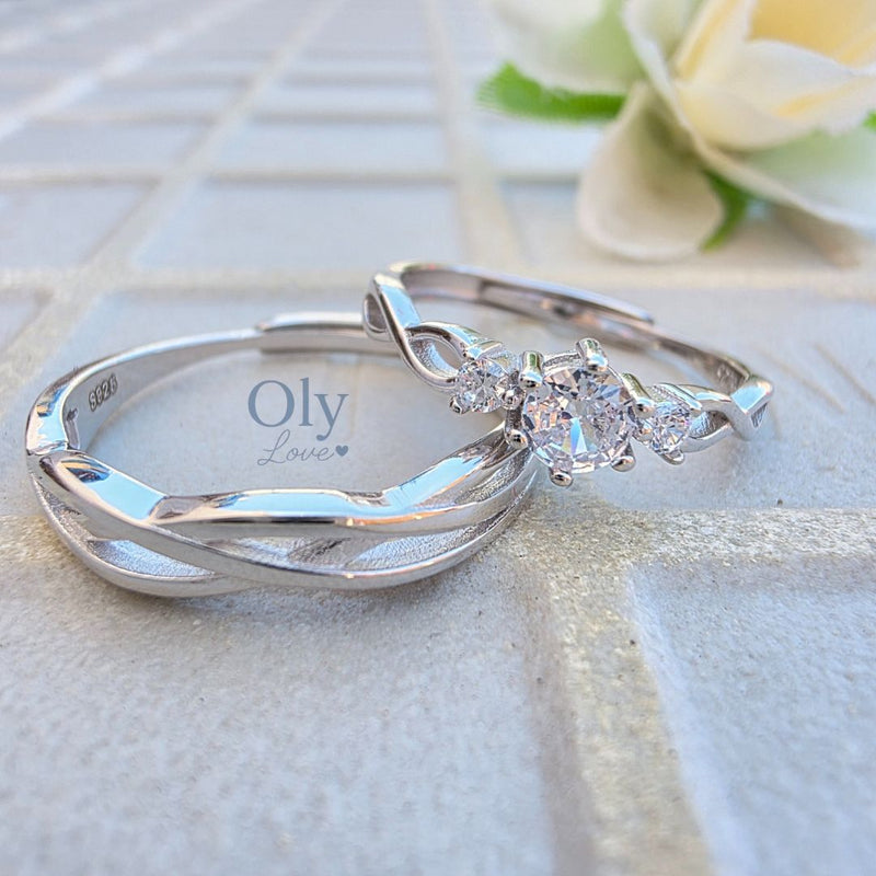 Anillo de Promesa AMOR INFINITO - Plata ley 925