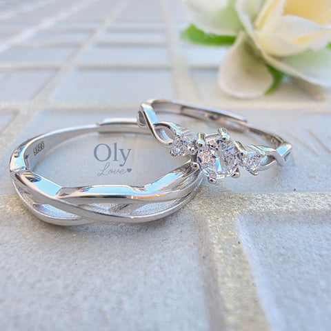 Image of Anillo de Promesa AMOR INFINITO - Plata ley 925