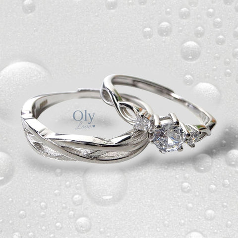 Image of Anillo de Promesa AMOR INFINITO - Plata ley 925