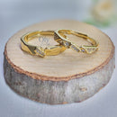 Anillos de Promesa UNION DORADA