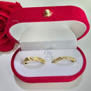 Anillos de Promesa UNION DORADA