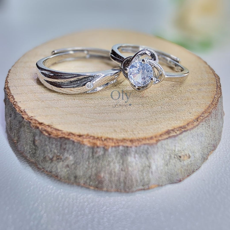 Anillos de Promesa FLOR DE AMOR