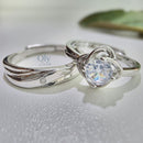 Anillos de Promesa FLOR DE AMOR