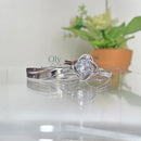 Anillos de Promesa FLOR DE AMOR