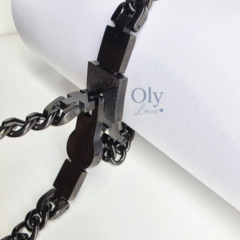 Image of Pulseras de Pareja con Llave Única y Diseño Exclusivo