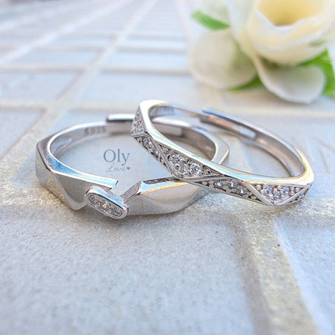 Image of Anillos de Promesa UNION DE ALMAS - Plata ley 925