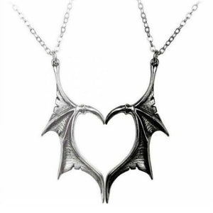 COLLAR ALAS DE CORAZON ETERNO