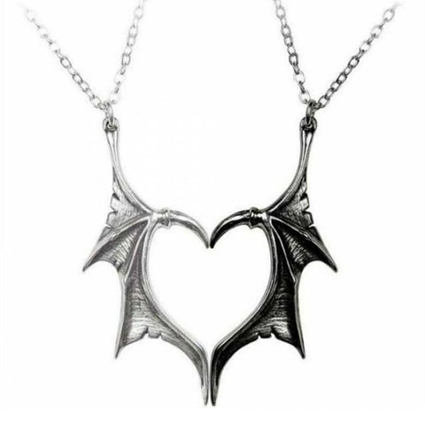 Image of COLLAR ALAS DE CORAZON ETERNO
