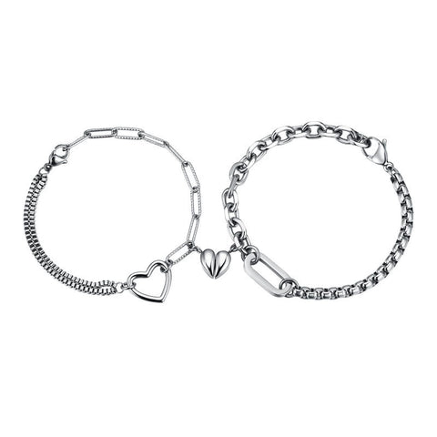 Image of PULSERA CORAZON ENTRELAZADO