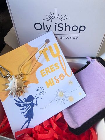 Image of Collar de pareja Sol Magnético