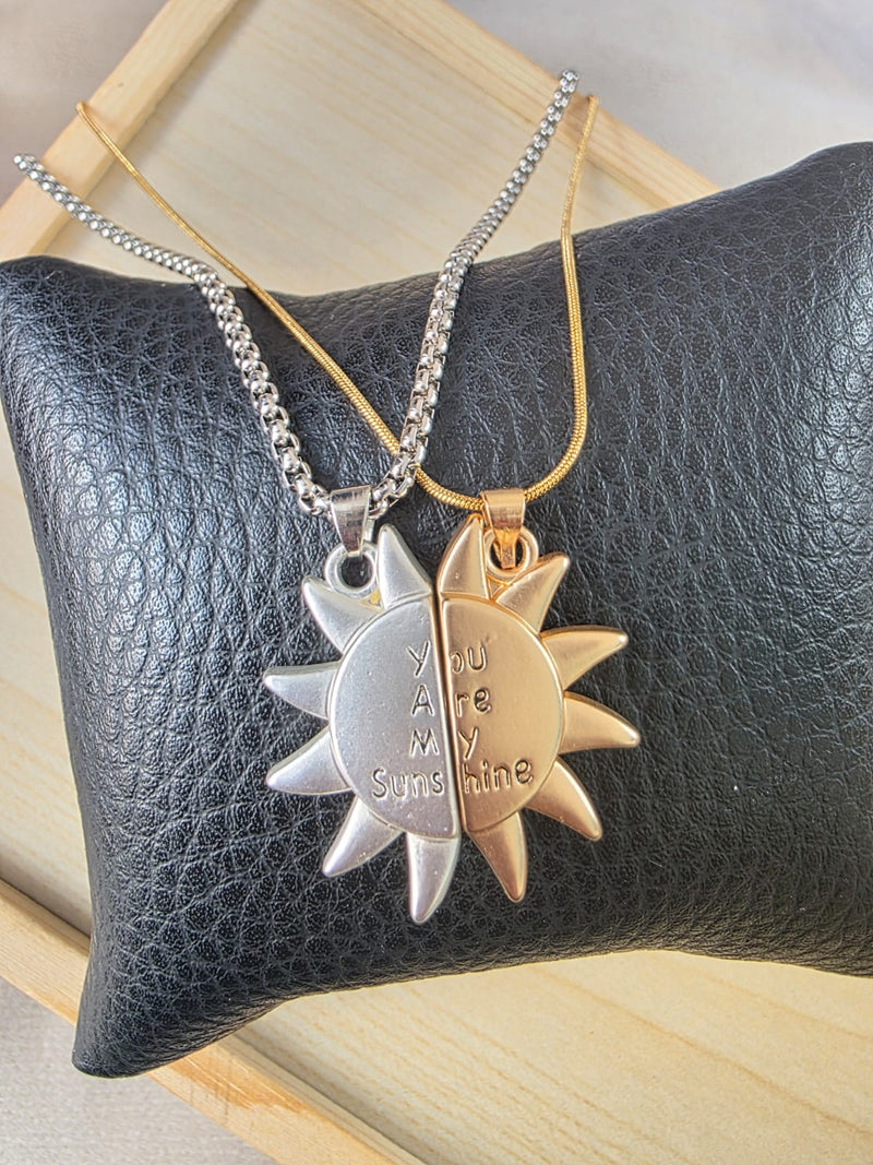 Collar de pareja Sol Magnético