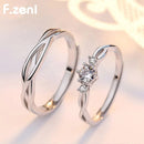 Anillos de Promesa Infinito – Pasado, Presente y Futuro