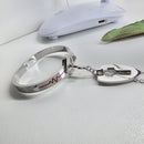 Set de Collar y Pulsera de Pareja con Llave Única