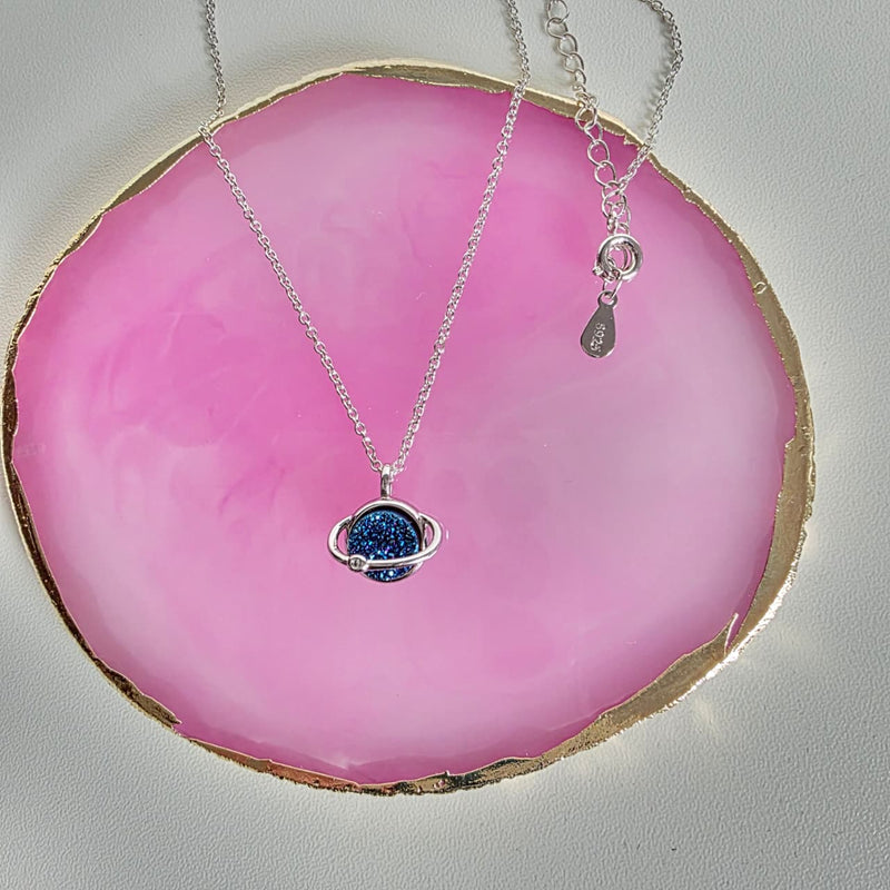 CollarSaturno Nocturno  - El Universo en tus Ojos