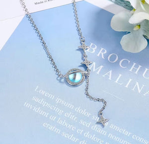 Collar Saturno Estelar - Destinados a Coincidir