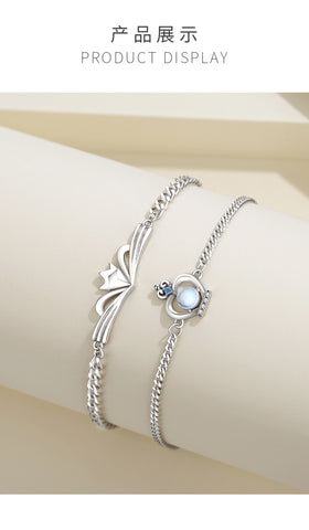 Image of Pulsera de pareja LEALTAD S925