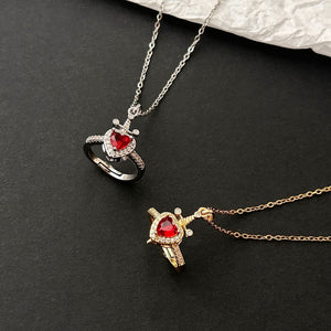 COLLAR Y ANILLO DE PAREJA