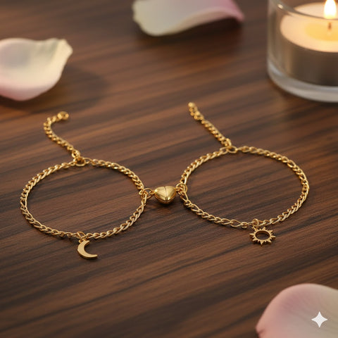 Image of PULSERA SOL Y LUNA CONEXION