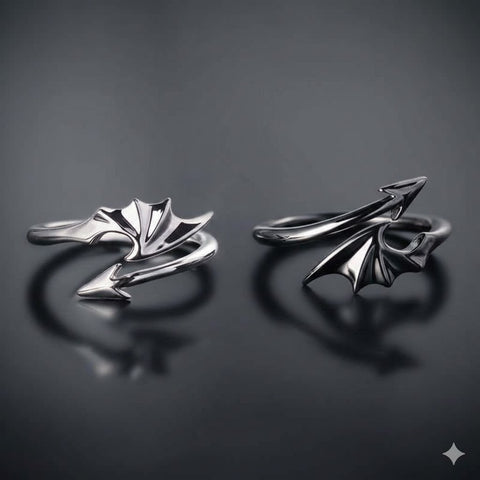 Image of DUO DE ANILLOS BAD LOVE